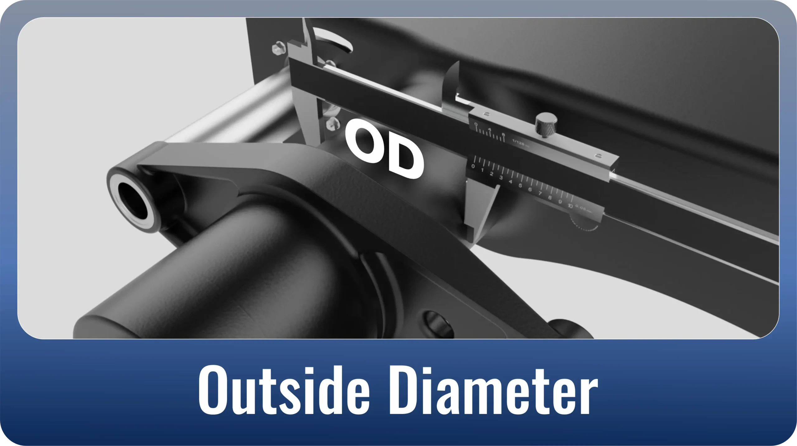 Axle tube outside diameter